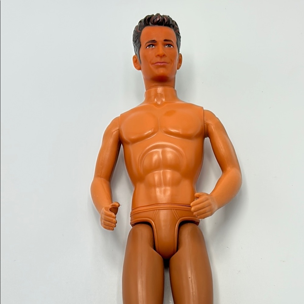 Vintage Luke Perry Dylan McKay Beverly Hills 90210 Barbie Doll Dark hair - Picture 3 of 11